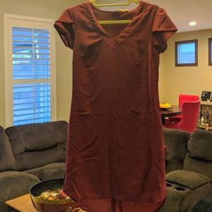 Cute maroon dress